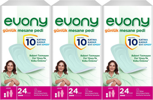 Günlük Mesane Pedi Uzun 72 Adet (3PK*24)