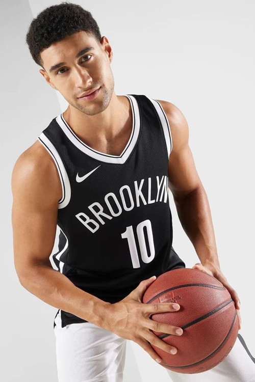 Dri Fit Brooklyn Nets NBA Basketball Jersey SIMMONS Erkek Basketbol Forması Siyah