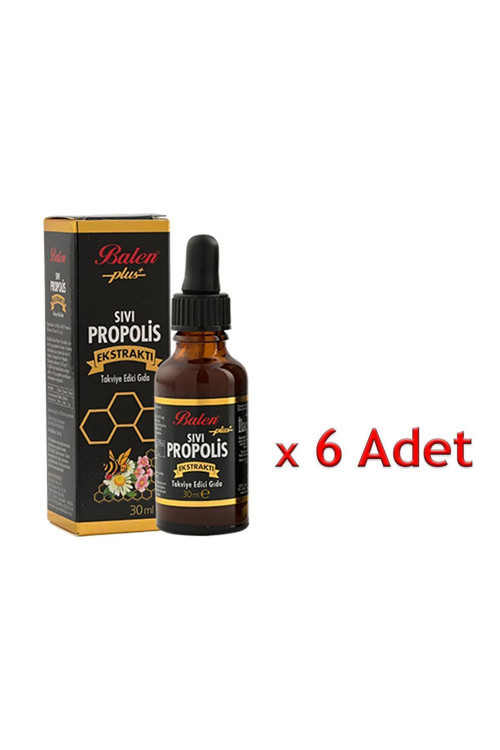 Sıvı Propolis Ekstraktı 30 ml X 6 Adet