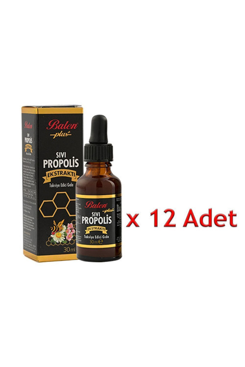 Sıvı Propolis Ekstraktı 30 ml X 12 Adet