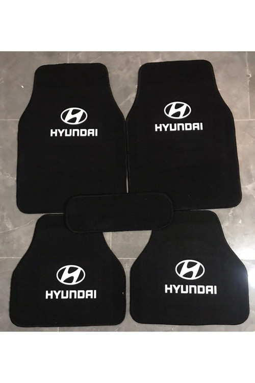 I30 Logolu Siyah Halıfleks Paspas Seti