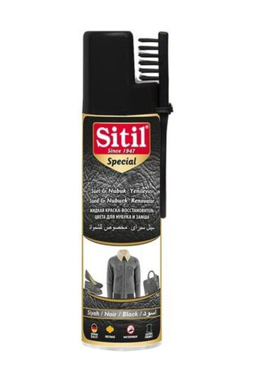 Süet Nubuk Sprey Siyah Boya 250 ml.
