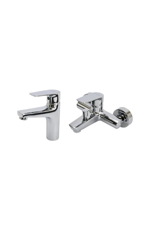 Liva Ikili Lavabo Ve Banyo Bataryası Seti Lv1500+lv2500