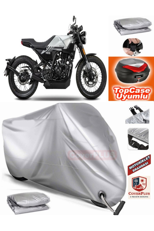 Brixton Crossfire 125 Arka Çanta Uyumlu Motor Brandası (Bağlantı,Kilit Uyumlu)