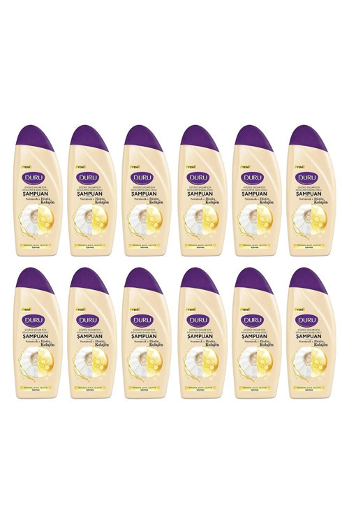 Sarımsak&Biotin&Kolajen Dökülmeye Karşı Etkili Şampuan 12x500 ml