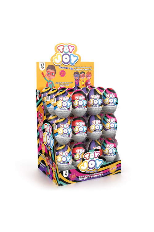 Toy Joy 21gr Yumurta 8x36 Oyun.kab. Sütlü Çikolata
