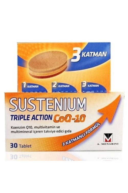 Sustenıum Trıple Actıon Coq-10 30 Tablet Koenzim Q10