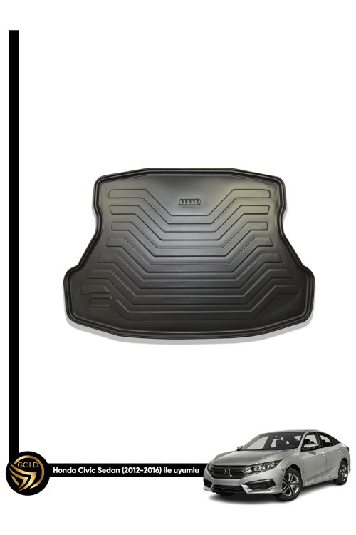 Honda Civic Sedan 2012-2016 Supple Uyumlu Bagaj Havuzu