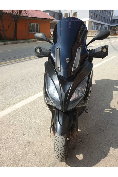 Kymco Xciting 500 R Ön Cam 2010-2011 Model 72cm Siyah Renkli 4mm UZUN