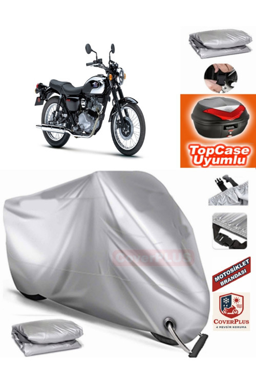 Kawasaki MEGURO S1 Arka Çanta Uyumlu Motor Brandası (Bağlantı,Kilit Uyumlu)