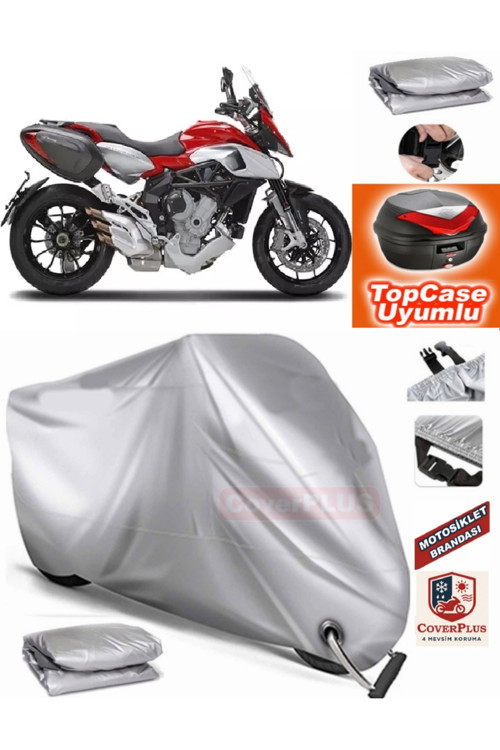 MV Agusta Brutale 800 Rosso Arka Çanta Uyumlu Motor Brandası (Bağlantı,Kilit Uyumlu)