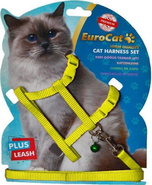 Kedi Göğüs Tasması Sarı