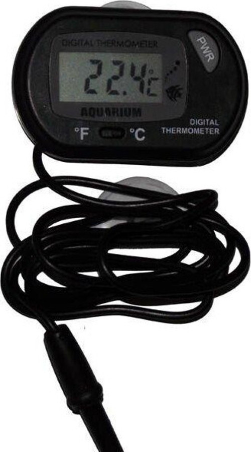 Digital Akvaryum Thermometer Dıştan Takma Problu