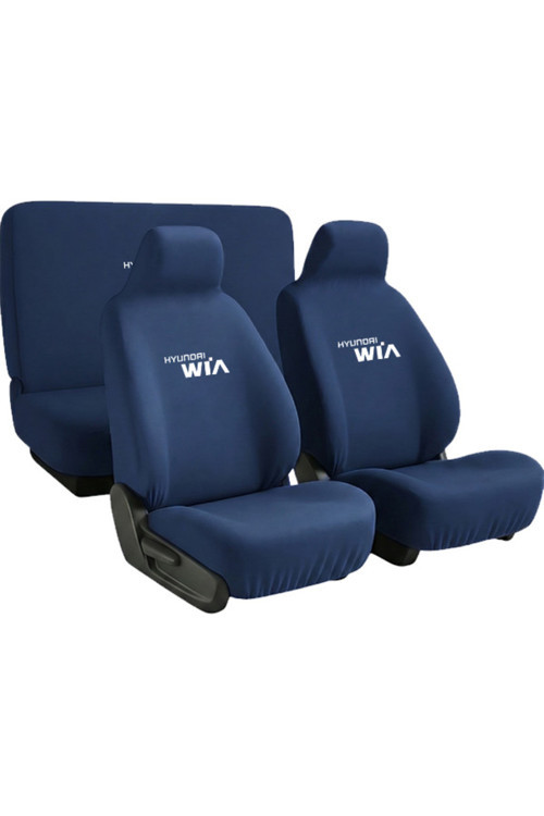 Hyundai S-coupe ile uyumlu oto koltuk kılıfı temel set lacivert servis tipi