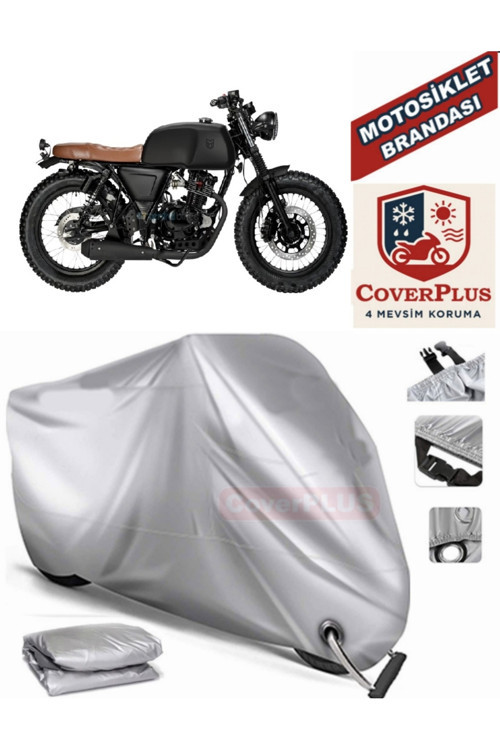 Mutt GT SR 125 Motosiklet Branda Örtü Çadır Motor Brandası (Kilit Uyumlu)