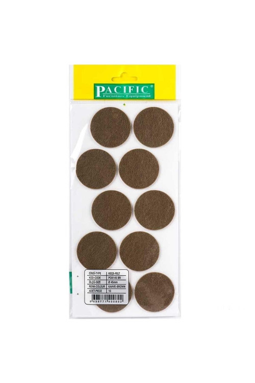 Pacific Zemin Koruyucu Yapışkan Yuvarlak Keçe 45 Mm