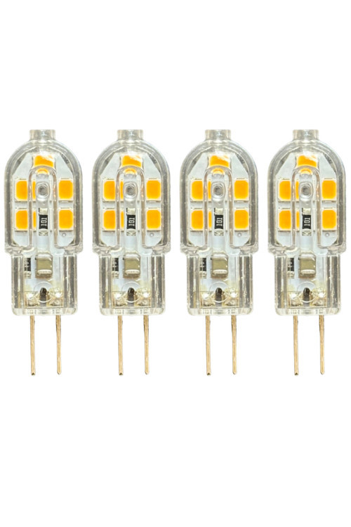 (4 Adet) Osaka 2W Sarı Işık (3000K) G4 Duylu Led Kapsül Ampul