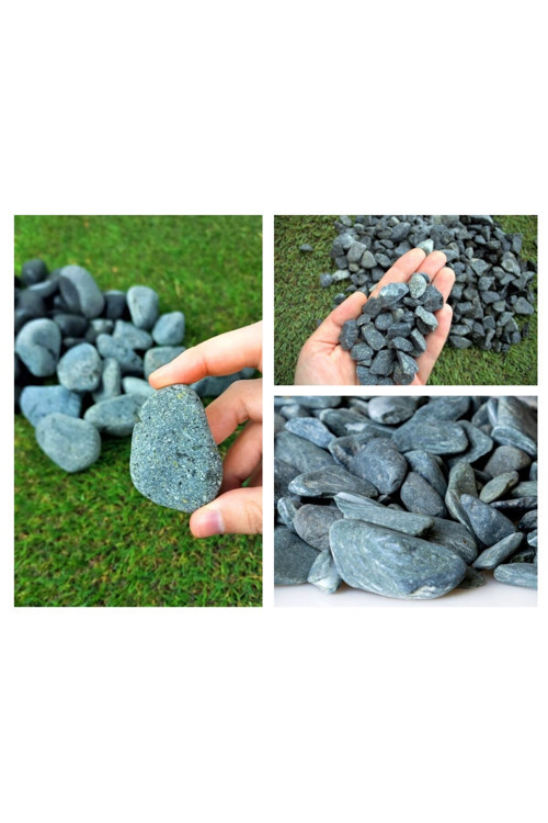 DOLOMİT TAŞI YEŞİL 2-4 cm 20 KG DOĞAL DEKORASYON TAŞI