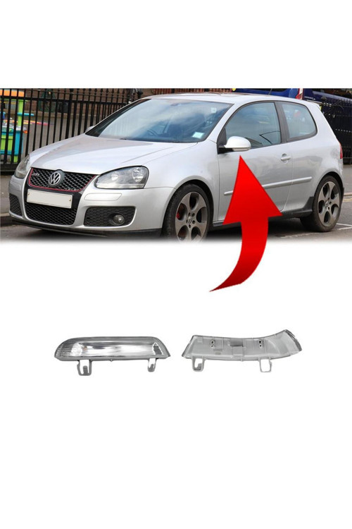 Vw Golf 5 Jetta Sol Ayna Sinyali 2005-2008 1K5949101