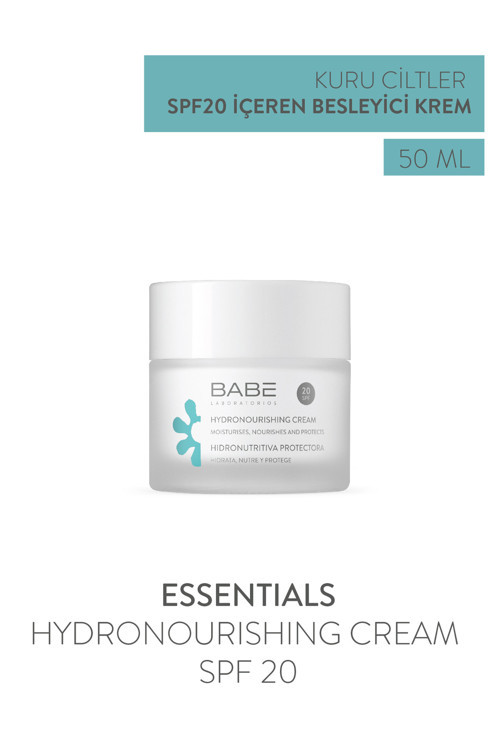 Essentials Hydronourishing Cream SPF20 50ml - Hyaluronik Asitli Besleyici Nemlendirici Krem