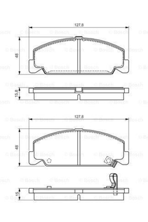 986495163 ÖN BALATA CIVIC 88-9ACCORD 83-92