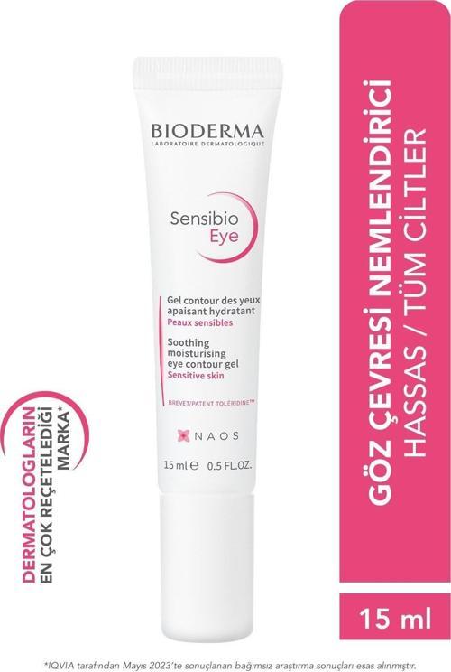Sensibio Eye Hassas Göz Çevresi İçin Hyalüronik Asit Ve Kafein İçeren Nemlendirici Bakım Kremi 15 Ml