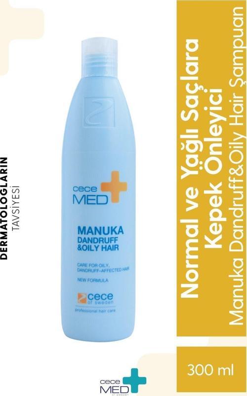 Yağlı Kepek Karşıtı Manuka Şampuan 300 Ml