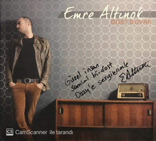 (Plak Değildir CD dir) CD Emre Altınok Dört Duvar İmzalı CD