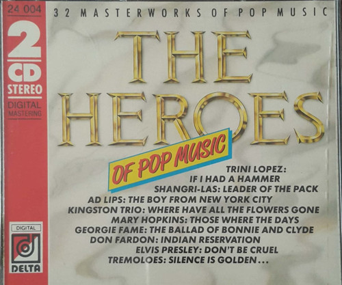 (Plak Değildir CD dir) CD The Heroes Of Pop Music CD