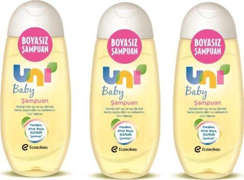 Boyasız Bebek Şampuanı 3 x 200 ML