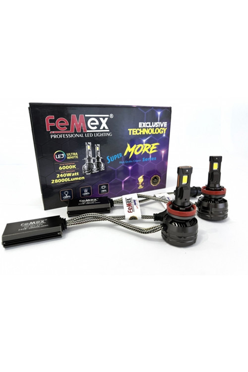 Csp Lextar H4 Led Xenon Led Headlight Süpermor