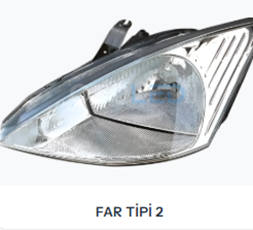 Ford Focus 1.5 2001-2005 KISA UZUN FAR LED TİP 2 COSMO MİNİ