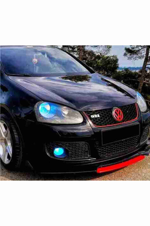 Golf 5 Lip 4 Parça Kırmızı / Tampon Eki TYC00212405335