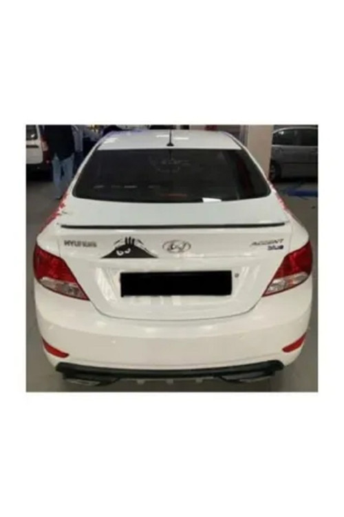 Spoiler Hyundai Accent Blue Bagaj Üzeri Çıta - Spoiler Pianoblack - Parlak Siyah Hyundaiblue-115