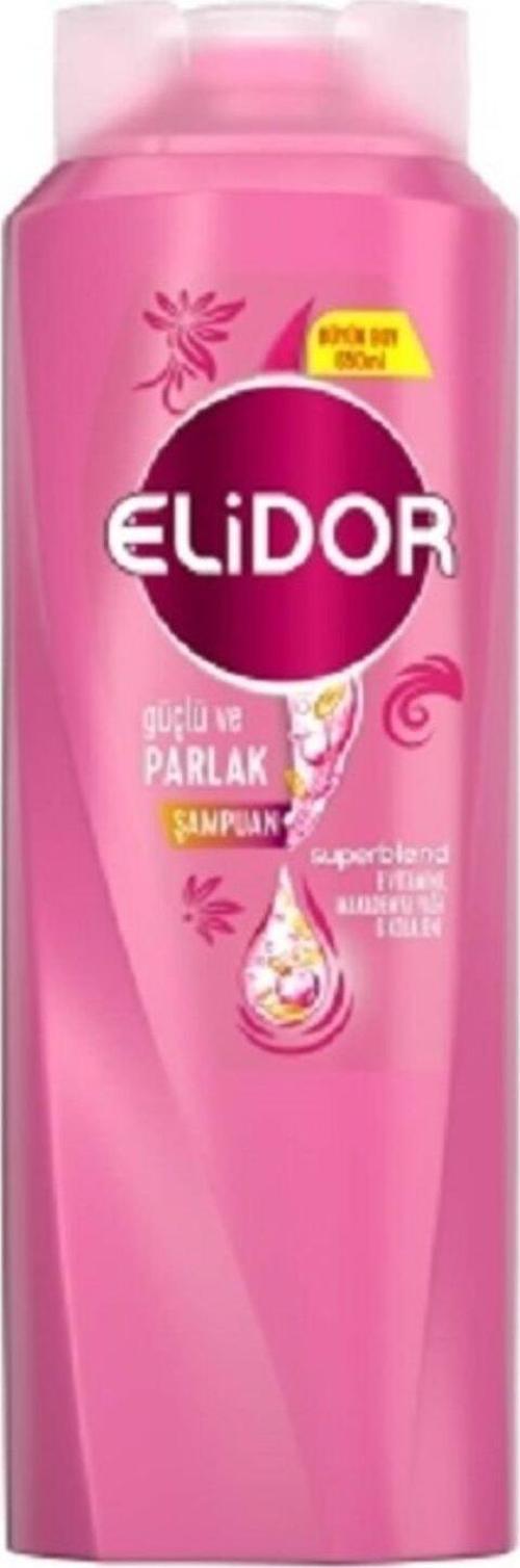 Superblend Saç Bakım Şampuanı Güçlü Ve Parlak Saçlar Vitamin E Macamadia Yağı Keratin 650ML