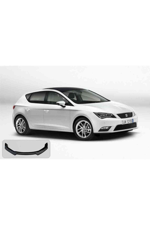 Seat Leon Mk3-3.5 Ön Karlık 3 Parça Piano Black