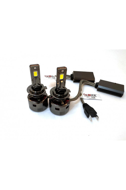 H7 LED XENON LED HEADLİGHT FEMEX GT NANO PLUS CSP LUMILED ROYAL CHİPSET RADYATÖR SOĞUTMALI