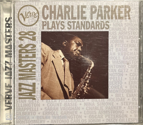 (Plak Değildir CD dir) CD Charlie Parker Plays Standarts Jazz Masters 28 CD