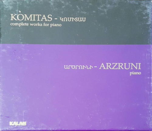 (Plak Değildir CD dir) CD Komitas Complete Works For Piano CD