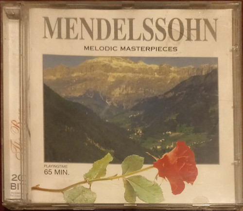 (Plak Değildir CD dir) CD Mendelssohn Melodic Maaterpieces TiheRose Collection CD
