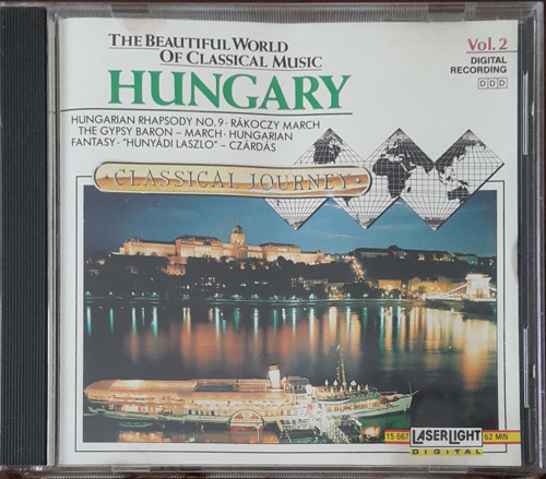 (Plak Değildir CD dir) CD Classical Journey Vol 2 Hungary CD