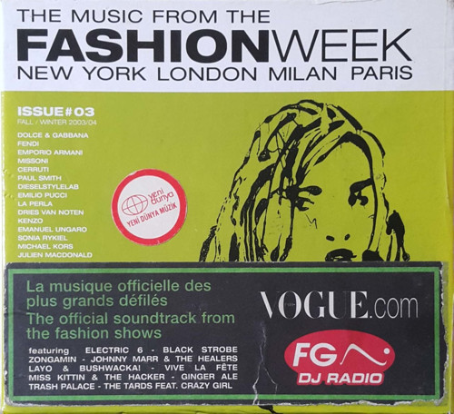 (Plak Değildir CD dir) CD The Music From The Fashion Week New York London Milan Paris CD
