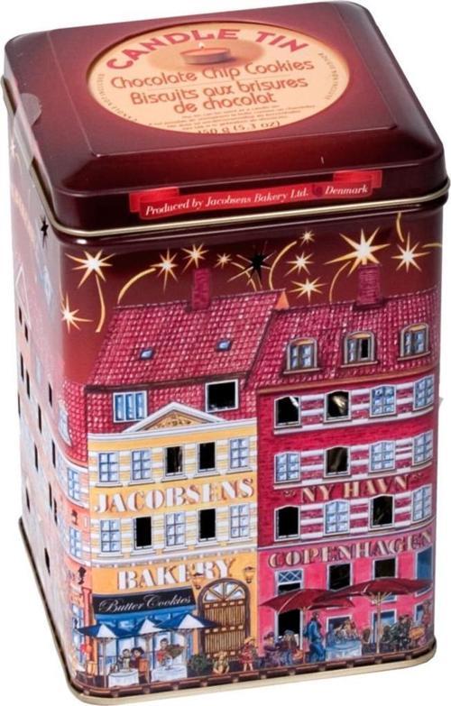 Bitter Çikolata Parçacıklı Kurabiye (mumluk Olarak Kullanılabilen Metal Ambalaj) 150 gr