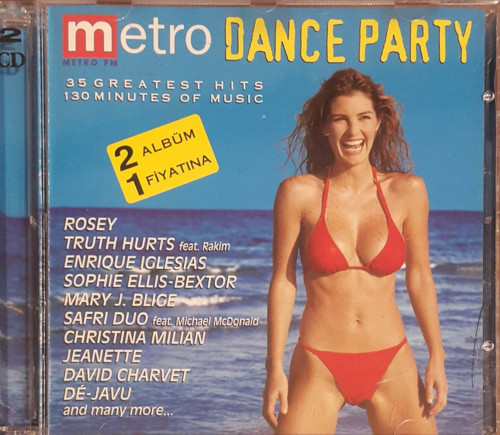 (Plak Değildir CD dir) CD Metro Dance Party CD