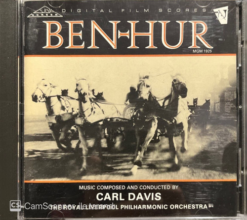 (Plak Değildir CD dir) CD Carl Davis Benhur CD