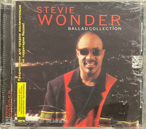 (Plak Değildir CD dir) CD Stevir Wonder Ballad Collection CD