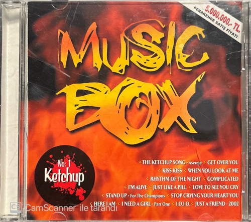 (Plak Değildir CD dir) CD Music Box CD