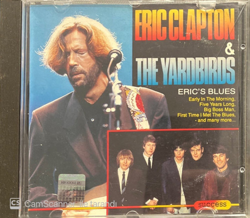 (Plak Değildir CD dir) CD Eric Clapton & Tkhe Yardbirds Eric's Blues CD