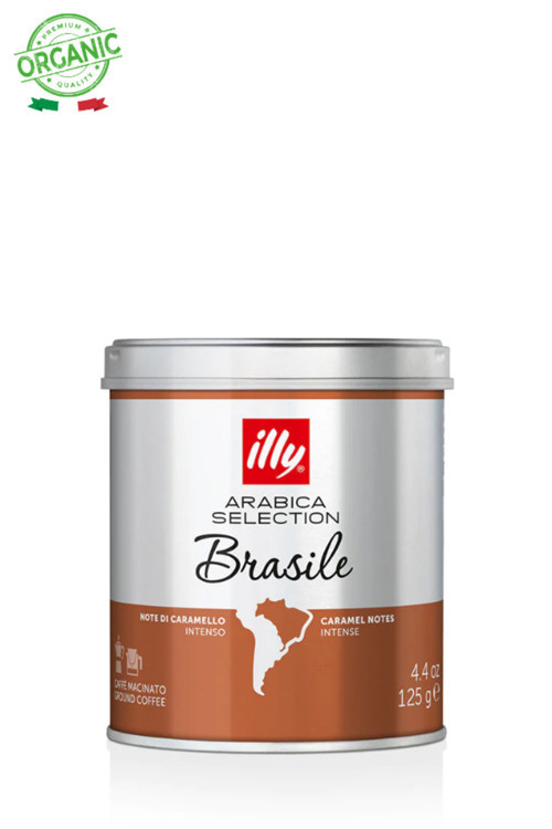 Brezilya Orta Kavrulmuş Toz Kahve 125g. (Öğütülmüş, Single Origin)