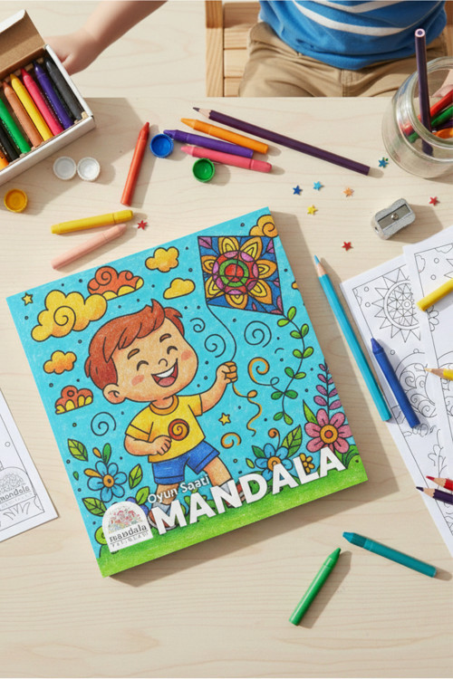 Art Terapi Mandala Yayınları Mandala Çocuklar İçin Boyama Kitabı
